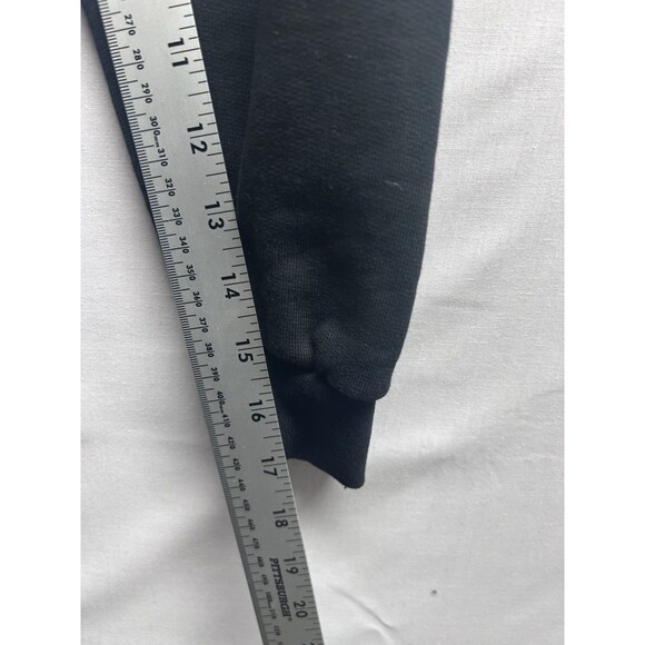 Ganni Women’s XXS Black Oversized Pullover Hoodie Software Isoli Side Slit - Picture 8 of 9